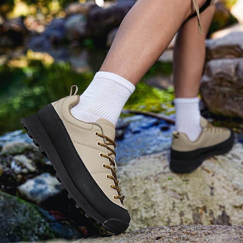 Trendy Leather Shoes Hiking Me - огляд і ціна Outdoor Sport Brand Shoes