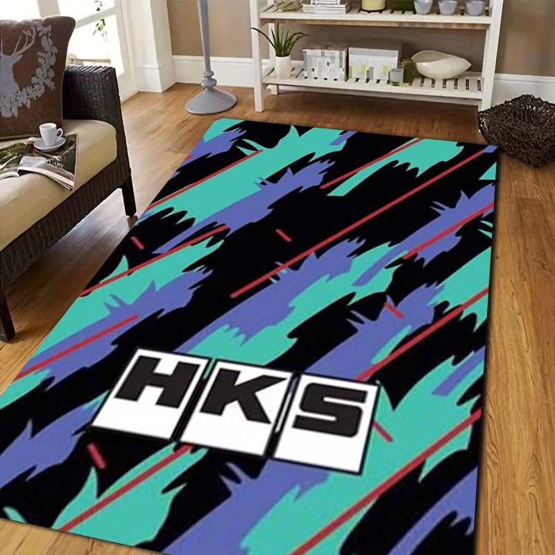 3D Racing H-HKS Print Area Rug - огляд і ціна Outdoor Sport Area
