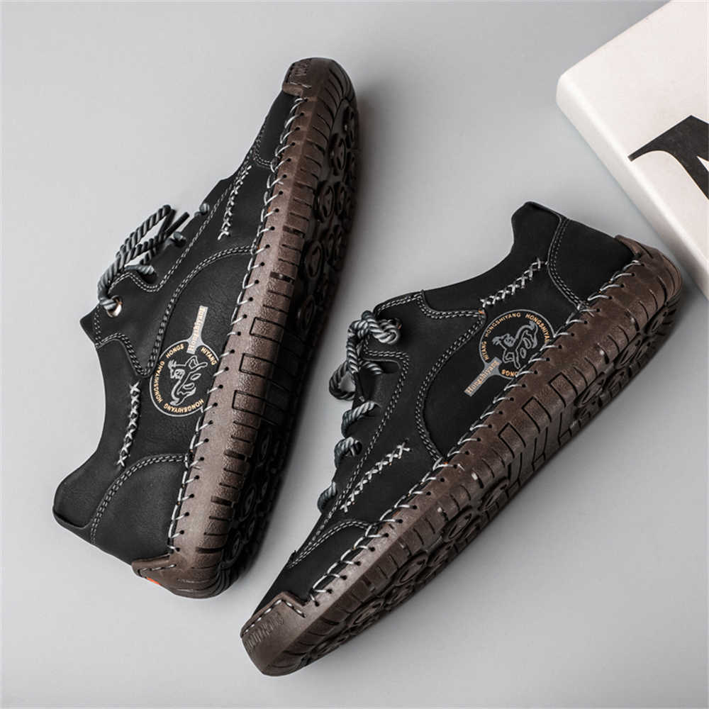 Lace-up Non-slip Sole Brown Bo - огляд і ціна Outdoor Sport Brand Shoes