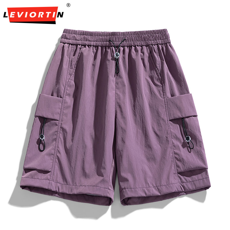 Summer Men's Ice Silk Cargo Sh - огляд і ціна Outdoor Sport Gym