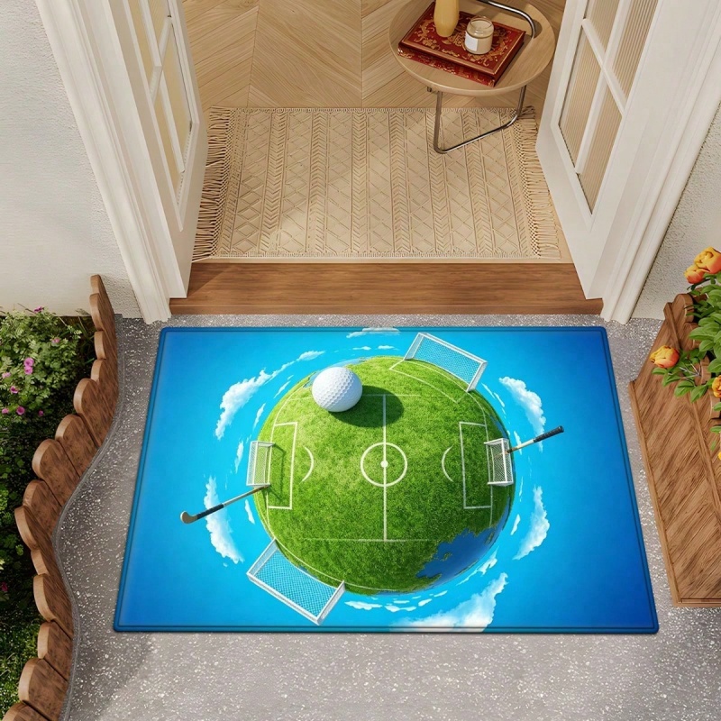 Black Gray Swirl Soccer Print  - огляд і ціна Outdoor Sport Area